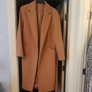 Women's Tan Coat
